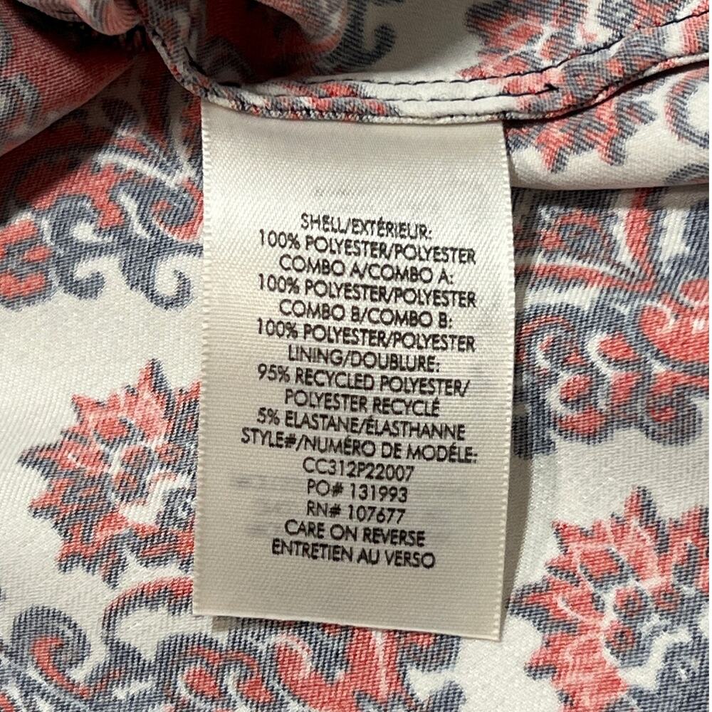 Alice + Olivia Red and Black Button Down Shirt - Picture 5 of 7